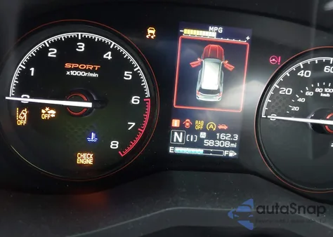 2020 Subaru Forester Sport from USA, damaged, VIN JF2SKAMC7LH429589